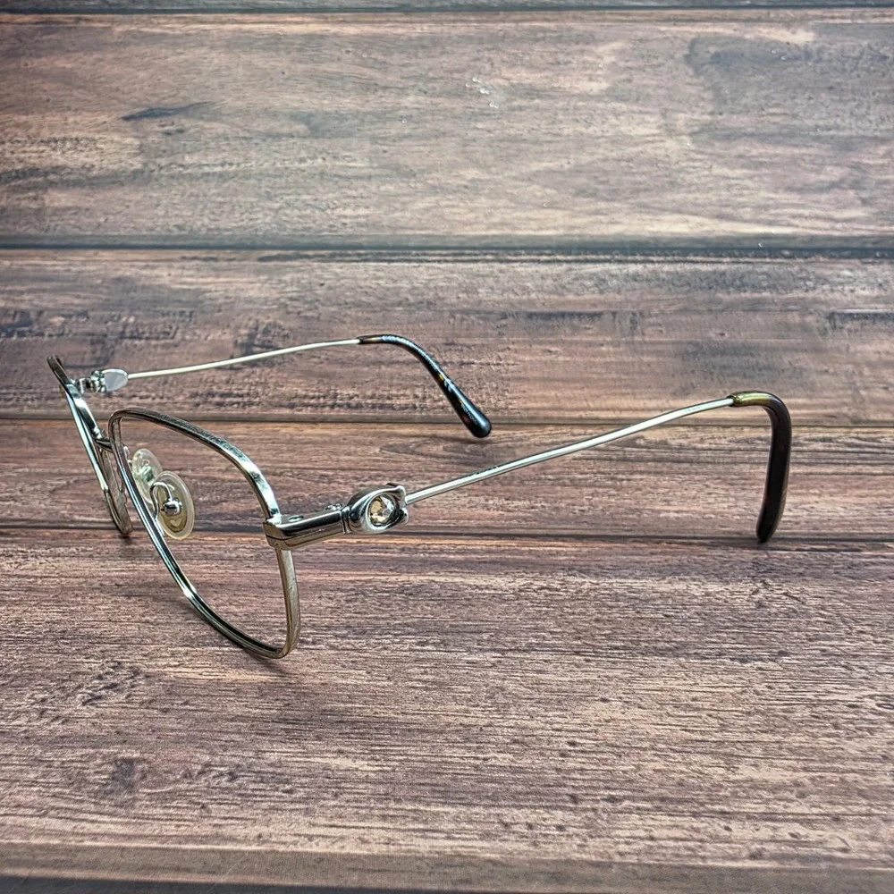 Coach HC5103B Light Gold Tortoise Metal Eyeglasses 54-17-140 C Logo